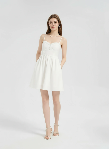The Aura Dress – White