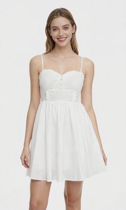 The Aura Dress – White